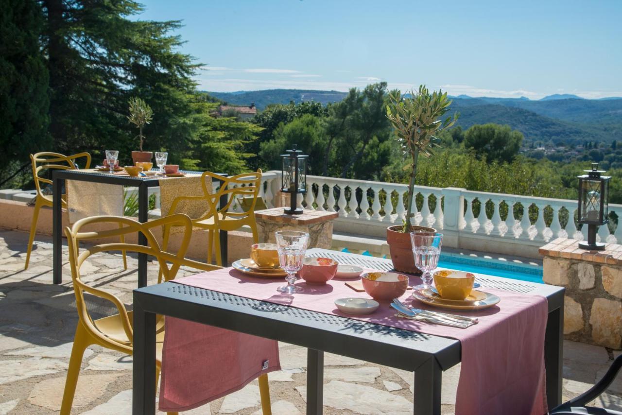 Bastide Les 3 Portes Saint-Paul-de-Vence Bagian luar foto