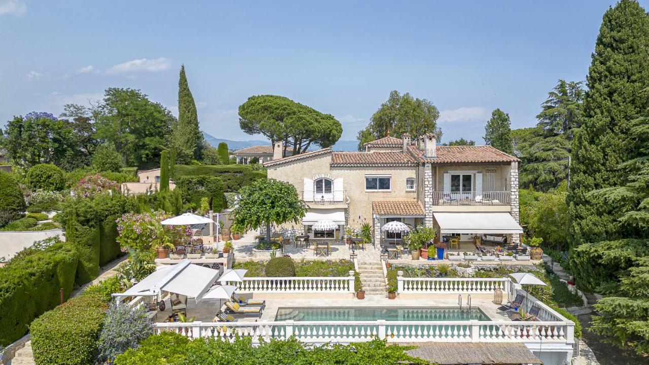Bastide Les 3 Portes Saint-Paul-de-Vence Bagian luar foto